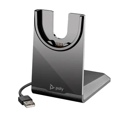 Micro-casque Poly Voyager Focus 2 UC + câble Poly - visuel 1 - hello RSE - Utilis. aisée