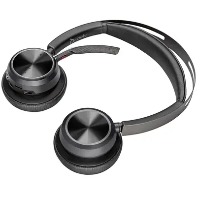 Micro-casque Poly Voyager Focus 2 UC + câble Poly - visuel 1 - hello RSE - Expérience immersive