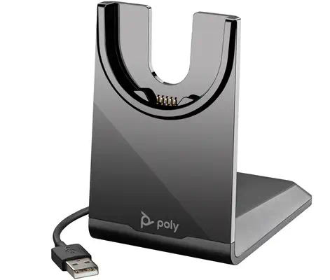 Micro-casque Poly Voyager Focus 2 UC + câble Poly - visuel 1 - hello RSE - Capteurs intelligents