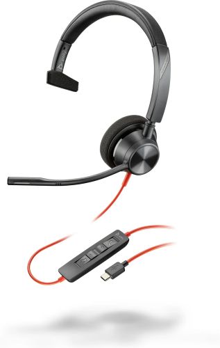 Vente HP Poly Blackwire 3310 Monaural USB-C Headset +USB-C/A Adapter au meilleur prix