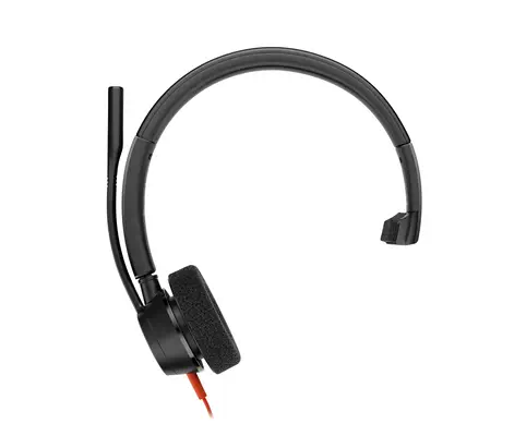 Micro-casque Poly Blackwire 3315 monaural USB-C certifié Microsoft Teams + connexion 3,5 mm + adapta - HP - Casque Micro - visuel 1