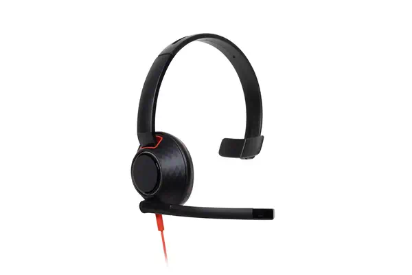 Micro-casque monaural USB-C Poly Blackwire 5210 + prise 3,5 mm + adaptateur USB-C/A - HP - Casque Micro - visuel 2