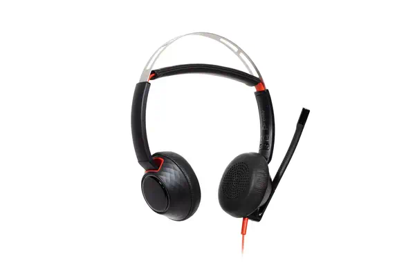 Micro-casque Poly Blackwire 5220 stéréo USB-C + connexion 3,5 mm + adaptateur USB-C/A - HP - Casque Micro - visuel 2