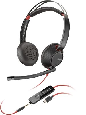 Achat HP Poly Blackwire 5220 Stereo USB-C Headset +3.5mm Plug - 0197498429441