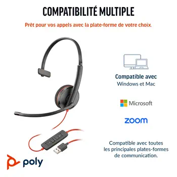 Casque Micro Bureau/Centre d'appels offre