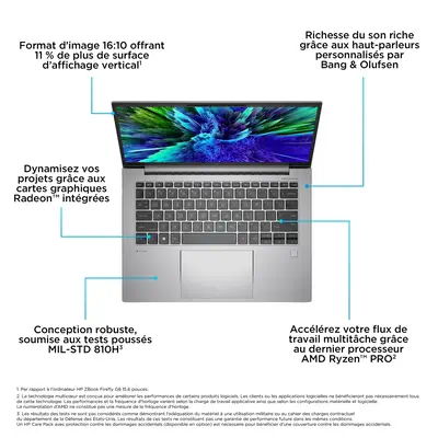 HP ZBook Firefly 14 G10 AMD Ryzen 5 HP - visuel 1 - hello RSE - Stockage haut débit HP Z Turbo Drive