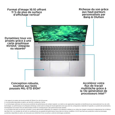 HP ZBook Studio G10 Intel Core i7-13700H 16p HP - visuel 1 - hello RSE - Stockage haut débit HP Z Turbo Drive