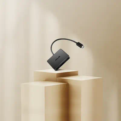 ASUS USB-C Mini Dock Avec fil USB 3.2 Gen 2 (3.1 Gen 2) Type-C Noir - Asus - Station d'accueil pour portable - visuel 9
