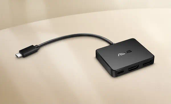 ASUS USB-C Mini Dock Avec fil USB 3.2 Gen 2 (3.1 Gen 2) Type-C Noir - Asus - Station d'accueil pour portable - visuel 8
