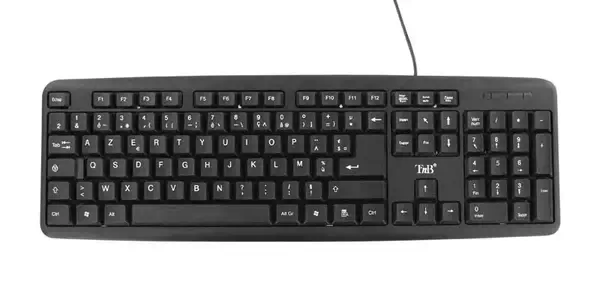 T'nB KBSUBK clavier Universel USB AZERTY Français Noir - T'NB - Clavier - visuel 1