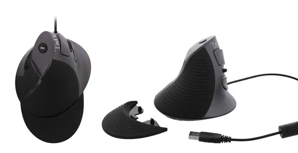 T'nB MUERGOV souris Bureau USB Type-A Optique 1600 DPI - T'NB - Souris - visuel 3