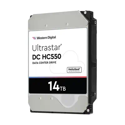 Western Digital Ultrastar DC HC550 disque dur 14 To 7200 tr/min 512 Mo 3.5" Série ATA III - Disque dur Interne - visuel 2