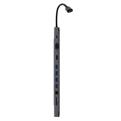 T'nB DOCKUSBC11 station d'accueil Avec fil USB 3.2 Gen 1 (3.1 Gen 1) Type-C Argent - T'NB - Station d'accueil pour portable - visuel 3