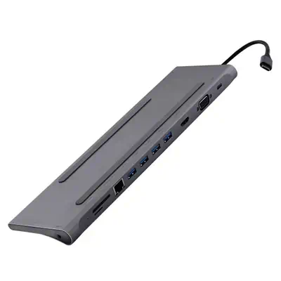 T'nB DOCKUSBC11 station d'accueil Avec fil USB 3.2 Gen 1 (3.1 Gen 1) Type-C Argent - T'NB - Station d'accueil pour portable - visuel 2