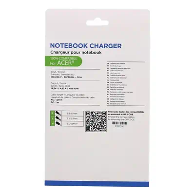 T'nB CHNBDAC chargeur d'appareils mobiles Ordinateur portable Noir Secteur Intérieure - T'NB - Chargeur et alimentation - visuel 4