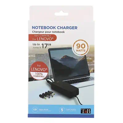 T'nB CHNBDLNV chargeur d'appareils mobiles Ordinateur portable Noir Secteur Intérieure - T'NB - Chargeur et alimentation - visuel 3