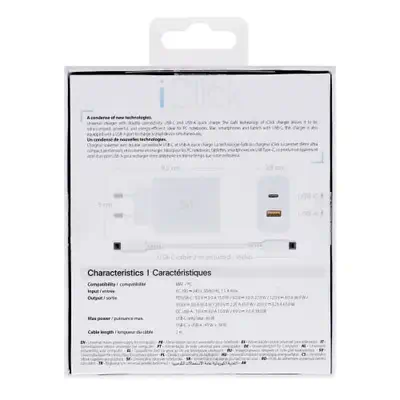 T'nB CHNBTINY65 chargeur d'appareils mobiles Ordinateur portable, Smartphone, Tablette Blanc Secteur - T'NB - Chargeur et alimentation - visuel 7