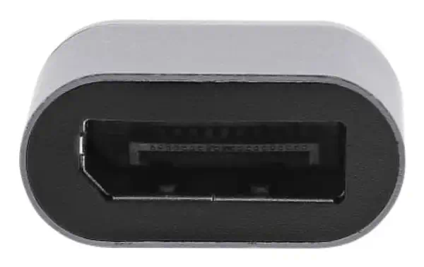 T'nB MINITCDP câble vidéo et adaptateur USB Type-C DisplayPort Noir, Gris foncé - T'NB - Connectique - visuel 2