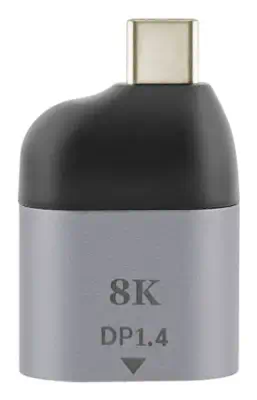 T'nB MINITCDP câble vidéo et adaptateur USB Type-C DisplayPort Noir, Gris foncé - T'NB - Connectique - visuel 1