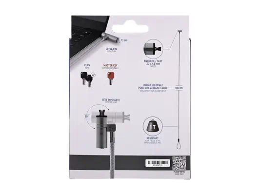 TNB Ultraresistant Braided Steel Cable With Pvc Coating And - T'NB - Cable de sécurité - visuel 6