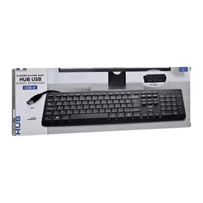 T'nB KBHUB clavier USB Noir - T'NB - Clavier - visuel 6