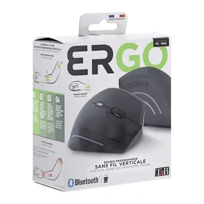 T'nB MWERGOVBT souris Droitier Bluetooth + USB Type-A 1600 DPI - T'NB - Souris - visuel 6
