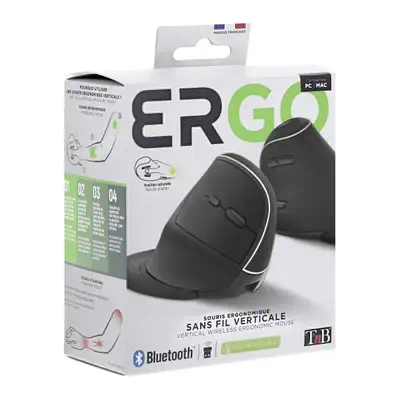 T'nB MWERGOVPRO souris Droitier Bluetooth + USB Type-A 3600 DPI - T'NB - Souris - visuel 5