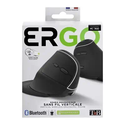 T'nB MWERGOVPRO souris Droitier Bluetooth + USB Type-A 3600 DPI - T'NB - Souris - visuel 6