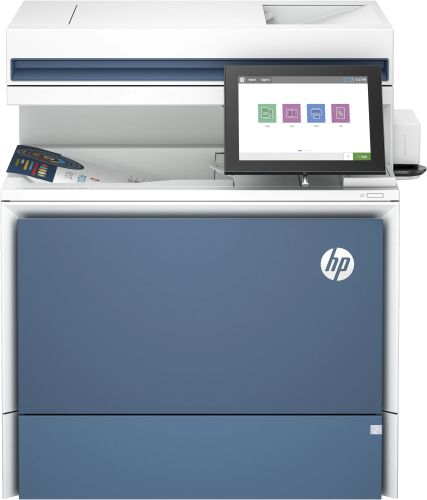 Achat Imprimante multifonction HP Color LaserJet Enterprise 5800f, Impression, copie, scan, fax, Chargeur automatique de documents; Bacs haute capacité en option; Écran tactile; Cartouche TerraJet sur hello RSE