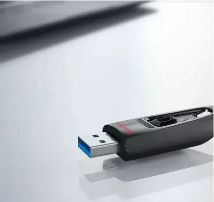 Western Digital Ultrastar SanDisk Ultra lecteur USB flash 64 Go USB Type-A 3.2 Gen 1 (3.1 Gen 1) Noi - Adaptateur stockage - visuel 2