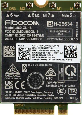 HP XMM 7560 R+ LTE-Advanced Pro WWAN HP - visuel 1 - hello RSE - De multiples connexions