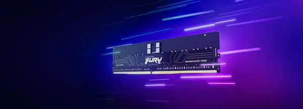 16 Go 6000 MT/s DDR5 ECC Reg CL32 DIMM FURY Renegade Pro EXPO - Kingston - Mémoire - visuel 9