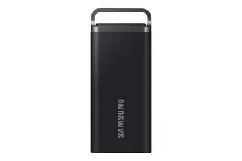 Vente Disque dur SSD SAMSUNG Portable SSD T5 EVO 4To USB 3.2 Gen 1 black sur hello RSE