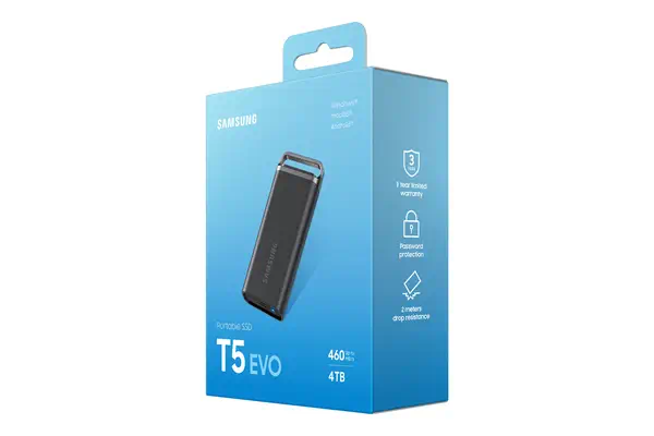 Samsung MU-PH4T0S 4 To 3.2 Gen 1 (3.1 Gen 1) Noir - Disque dur SSD - visuel 9
