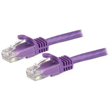 Achat Câble RJ et Fibre optique StarTech.com Cordon de raccordement UTP CAT6 (1,5 m) sans crochet - Câble patch RJ45 - Violet