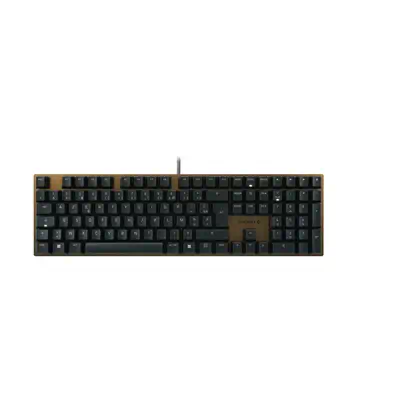CHERRY KC 200 MX clavier Universel USB AZERTY Français Noir, Bronze - Clavier - visuel 1