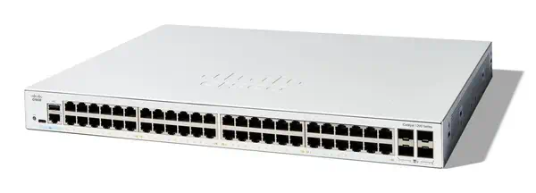 Cisco C1200-48T-4X commutateur réseau Géré L2/L3 Gigabit Ethernet (10/100/1000) Blanc - Switchs et Hubs - visuel 3