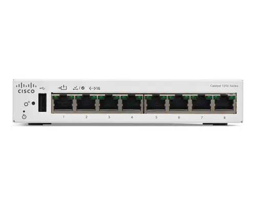 Cisco C1200-8T-D commutateur réseau Géré L2/L3 Gigabit Ethernet Cisco - visuel 1 - hello RSE - SIMPLICITÉ