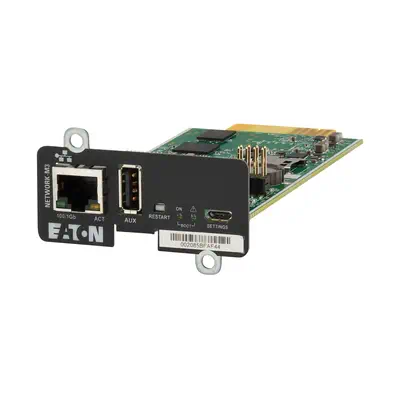 Eaton NETWORK-M3 carte réseau Interne Ethernet 1000 Mbit/s Eaton - visuel 1 - hello RSE - Options de connectivité polyvalentes