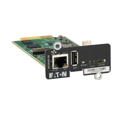 Eaton NETWORK-M3 carte réseau Interne Ethernet 1000 Mbit/s - Accessoire Réseau - visuel 1