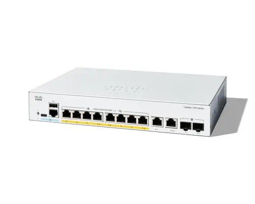 Cisco Catalyst 1300 Géré L2 Gigabit Ethernet (10/100/1000) Connexion Ethernet, supportant l'alimenta - Switchs et Hubs - visuel 1