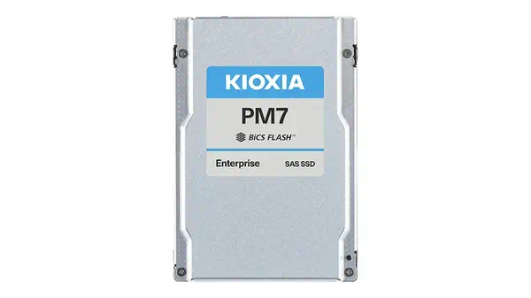 Kioxia PM7-R 30,7 To 2.5" SAS BiCS FLASH TLC - Disque dur SSD - visuel 1