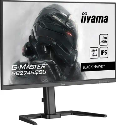iiyama G-MASTER GB2745QSU-B1 écran plat de PC 68,6 cm (27") 2560 x 1440 pixels 2K Ultra HD LED Noir - Ecran Ordinateur - visuel 4