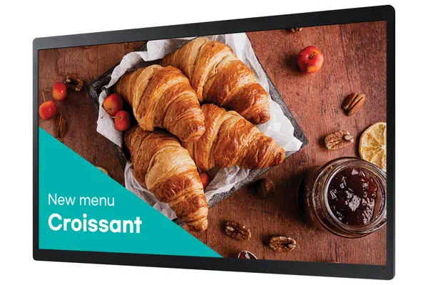24" Small Signage QBC Samsung - visuel 1 - hello RSE - Design compact et polyvalent