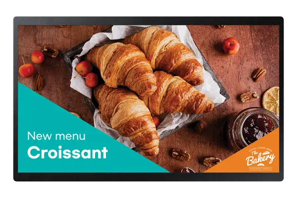24" Small Signage QBC Samsung - visuel 1 - hello RSE - Durabilité accrue