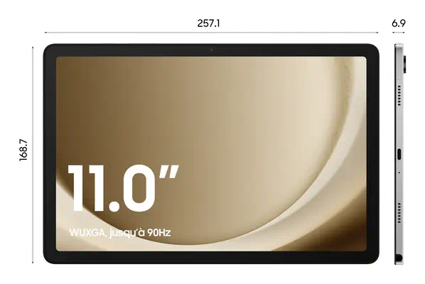 Samsung Galaxy Tab SM-X210 Qualcomm Snapdragon 128 Go Samsung - visuel 1 - hello RSE - Divisez l'écran en trois