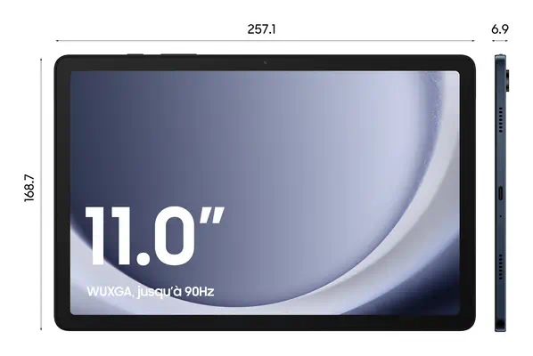 Samsung Galaxy Tab SM-X210 Qualcomm Snapdragon 128 Go Samsung - visuel 1 - hello RSE - Divisez l'écran en trois