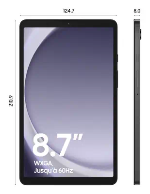 Samsung Galaxy Tab A9 4G Mediatek LTE-TDD & Samsung - visuel 1 - hello RSE - Divisez l'écran en trois