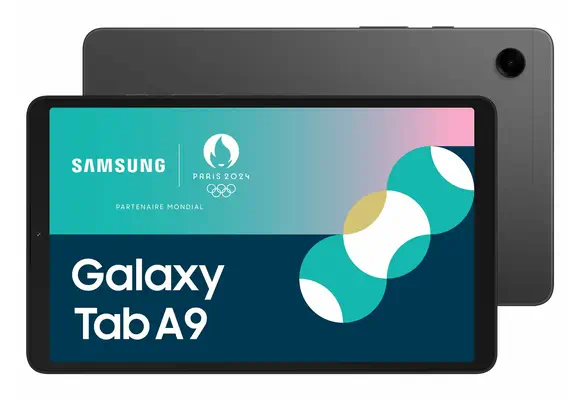 Samsung Galaxy Tab A9 4G Mediatek LTE-TDD & LTE-FDD 64 Go 22,1 cm (8.7") 4 Go Wi-Fi 5 (802.11ac) Gra - Tablette Android - visuel 1
