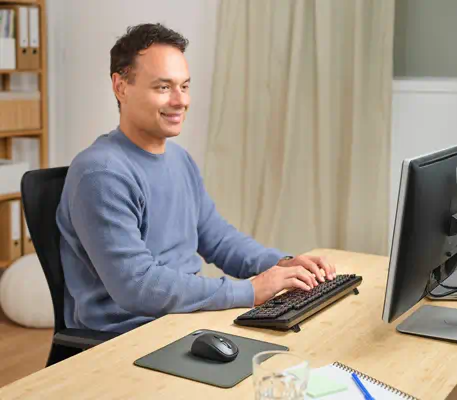 Trust Ody II clavier Souris incluse Bureau RF Trust - visuel 1 - hello RSE - Protection anti-éclaboussures